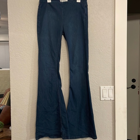 Free People Denim - Free People High-Waisted Bellbottom Jeans